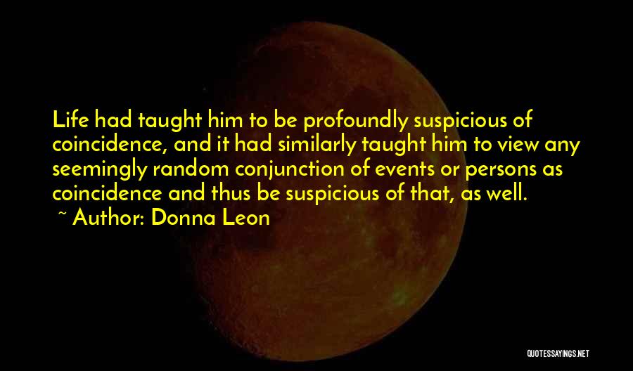 Suspicious Quotes By Donna Leon