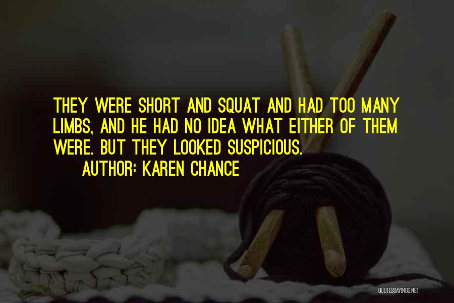 Suspicious Quotes By Karen Chance