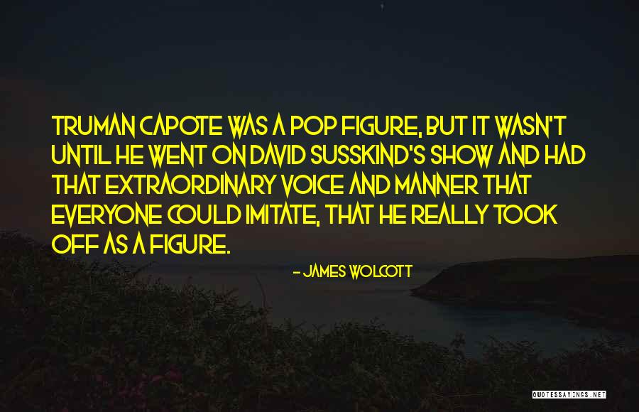 Susskind Quotes By James Wolcott