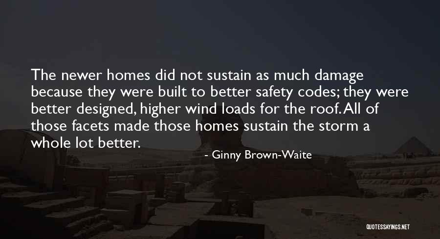 Sustain Quotes By Ginny Brown-Waite Sustain Quotes By Ginny Brown-Waite
