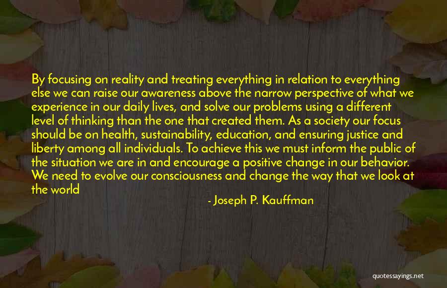 Sustainability In Education Quotes By Joseph P. Kauffman