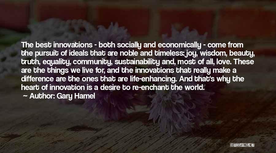 Sustainability Quotes By Gary Hamel