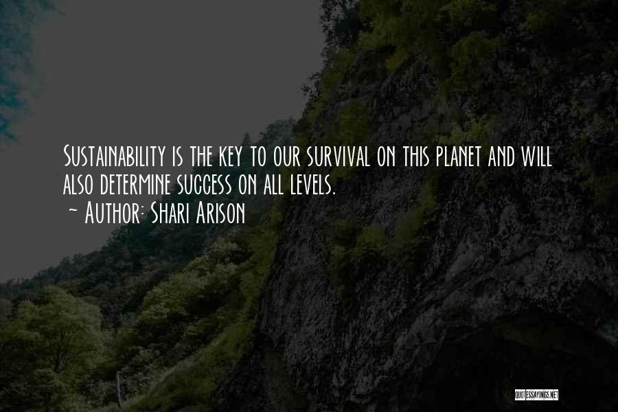 Sustainability Quotes By Shari Arison