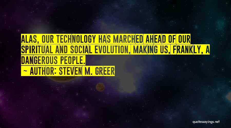 Sustainability Quotes By Steven M. Greer