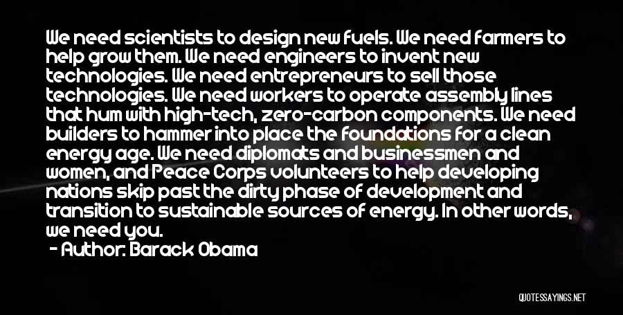 Sustainable Development Quotes By Barack Obama