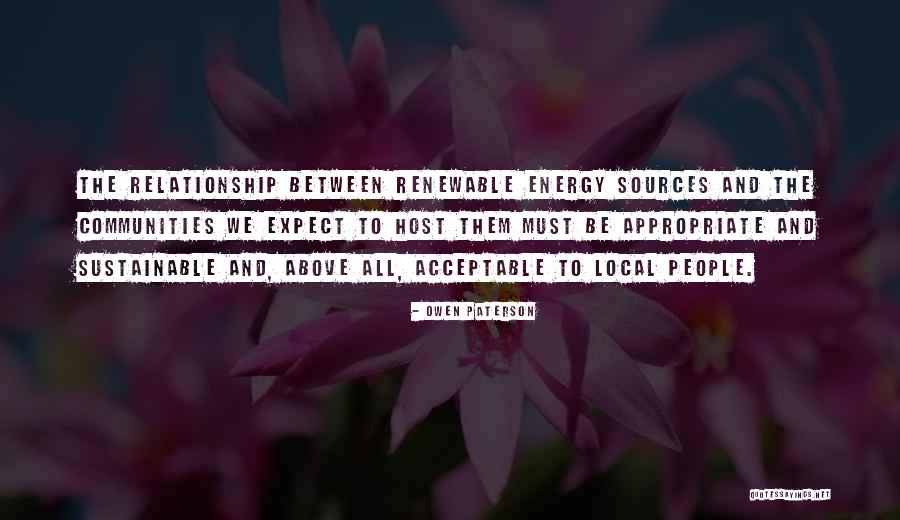Sustainable Energy For All Quotes By Owen Paterson Sustainable Energy For All Quotes By Owen Paterson