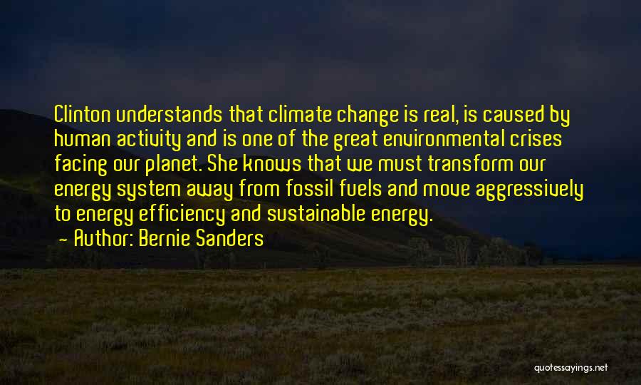 Sustainable Energy Quotes By Bernie Sanders