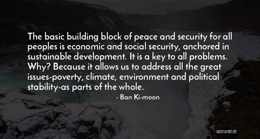 Sustainable Environment Quotes By Ban Ki-moon