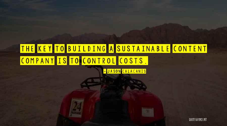 Sustainable Quotes By Jason Calacanis