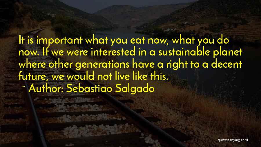 Sustainable Quotes By Sebastiao Salgado