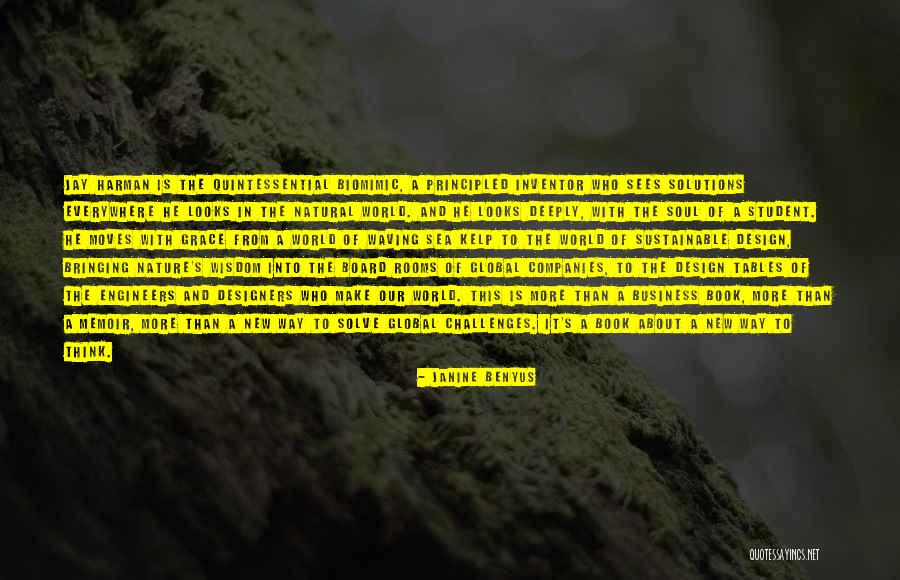 Sustainable Way Quotes By Janine Benyus Sustainable Way Quotes By Janine Benyus