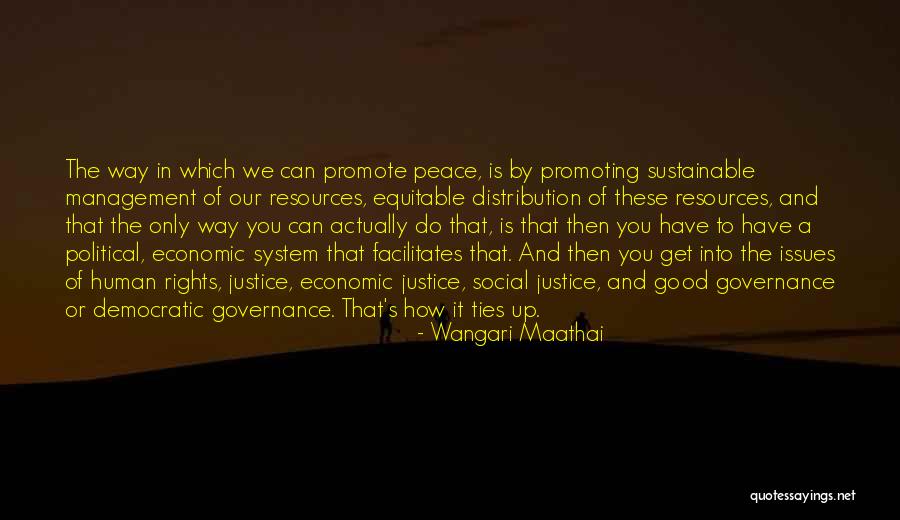 Sustainable Way Quotes By Wangari Maathai Sustainable Way Quotes By Wangari Maathai