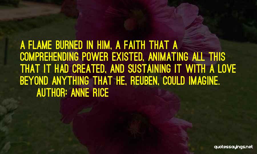 Sustaining Love Quotes By Anne Rice