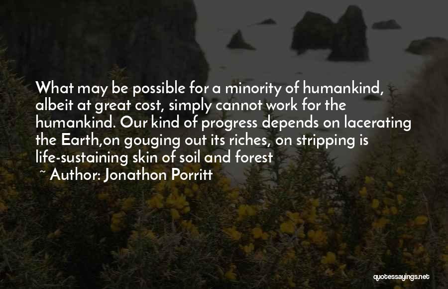 Sustaining Quotes By Jonathon Porritt