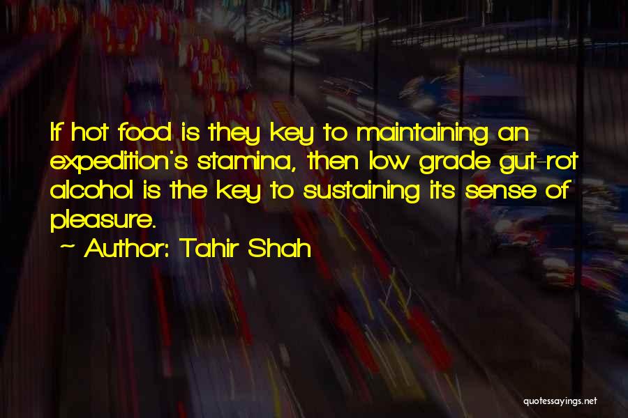 Sustaining Quotes By Tahir Shah