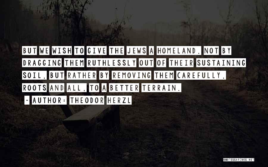 Sustaining Quotes By Theodor Herzl