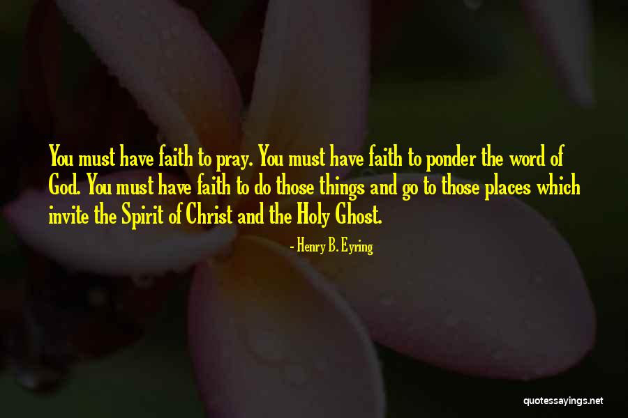 Sustituir Polvo Quotes By Henry B. Eyring Sustituir Polvo Quotes By Henry B. Eyring