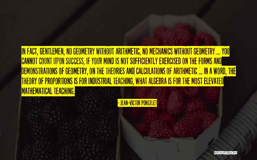 Sutapimai Quotes By Jean-Victor Poncelet Sutapimai Quotes By Jean-Victor Poncelet