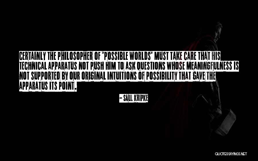 Sutinan Quotes By Saul Kripke Sutinan Quotes By Saul Kripke