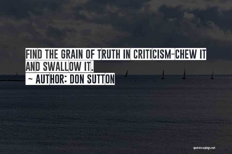 Sutton Quotes By Don Sutton