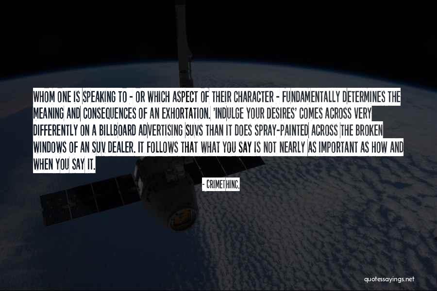 Suvs Quotes By CrimethInc. Suvs Quotes By CrimethInc.