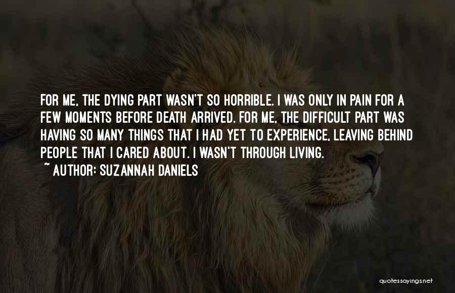 Suzannah Daniels Quotes 1796764