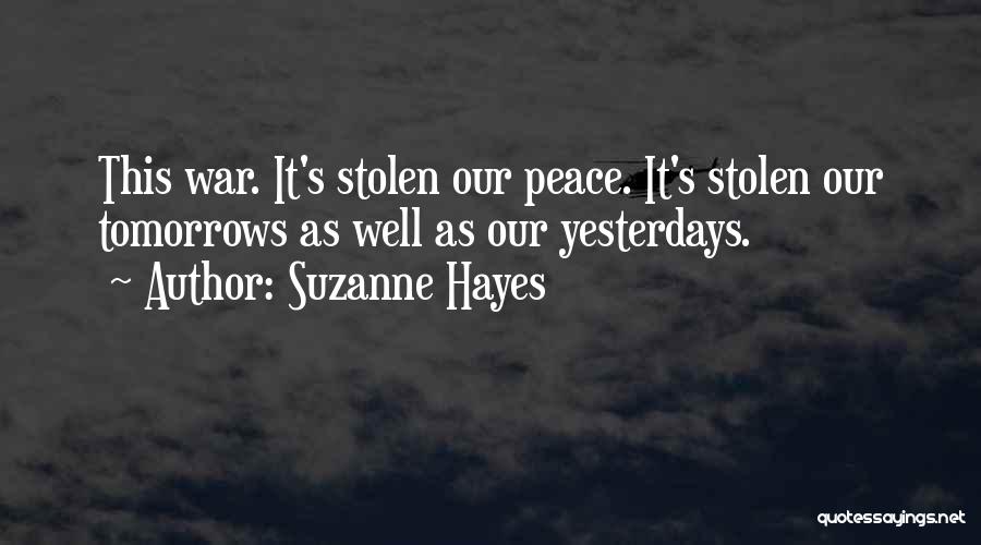 Suzanne Hayes Quotes 280356