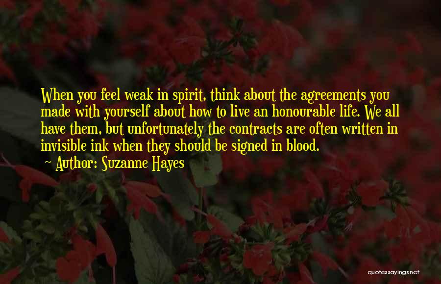 Suzanne Hayes Quotes 796629