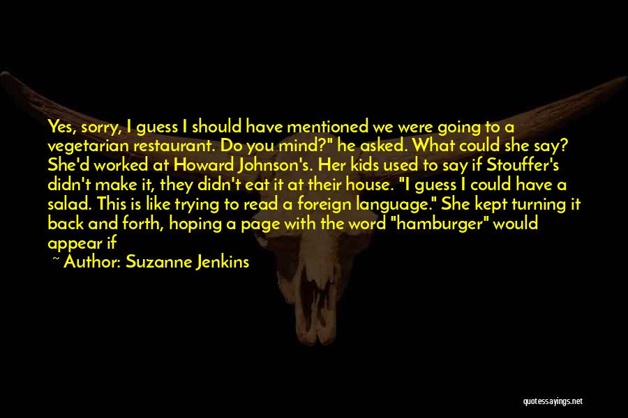 Suzanne Jenkins Quotes 2014298