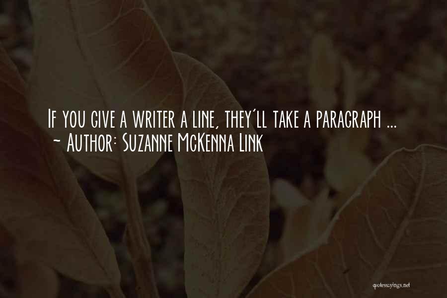 Suzanne McKenna Link Quotes 447658