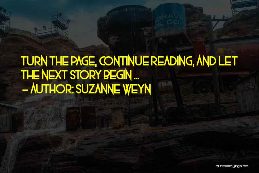 Suzanne Weyn Quotes 911210