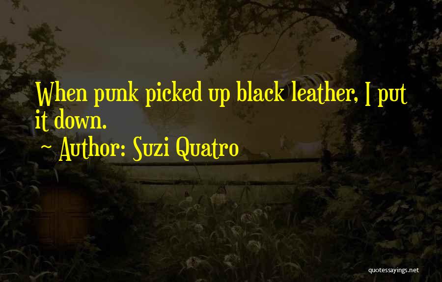 Suzi Quotes By Suzi Quatro