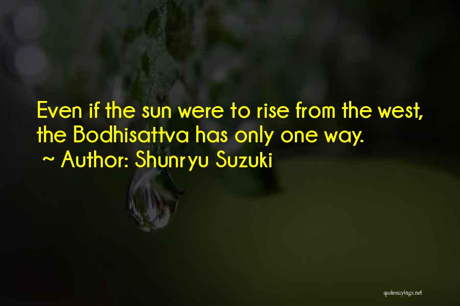 Suzuki Shunryu Quotes By Shunryu Suzuki