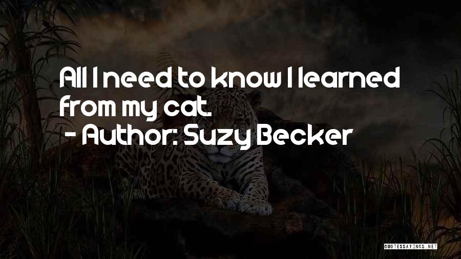 Suzy Becker Quotes 1903684