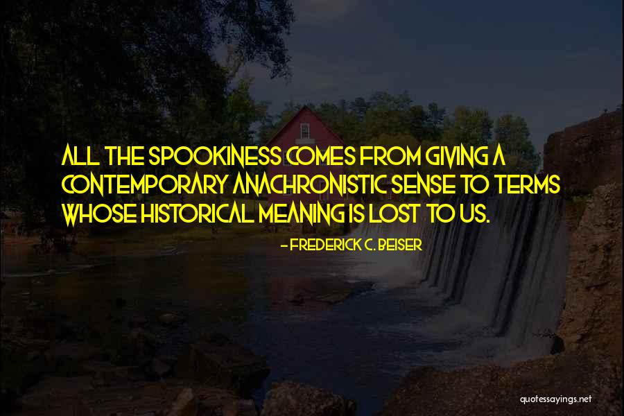 Svanesoe Quotes By Frederick C. Beiser Svanesoe Quotes By Frederick C. Beiser