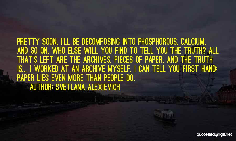 Svetlana Alexievich Quotes 207201