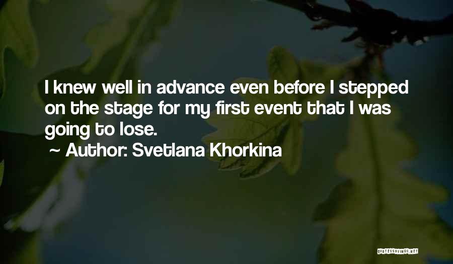 Svetlana Khorkina Quotes 95112