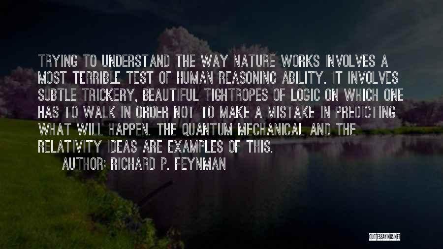 Svive Triton Quotes By Richard P. Feynman