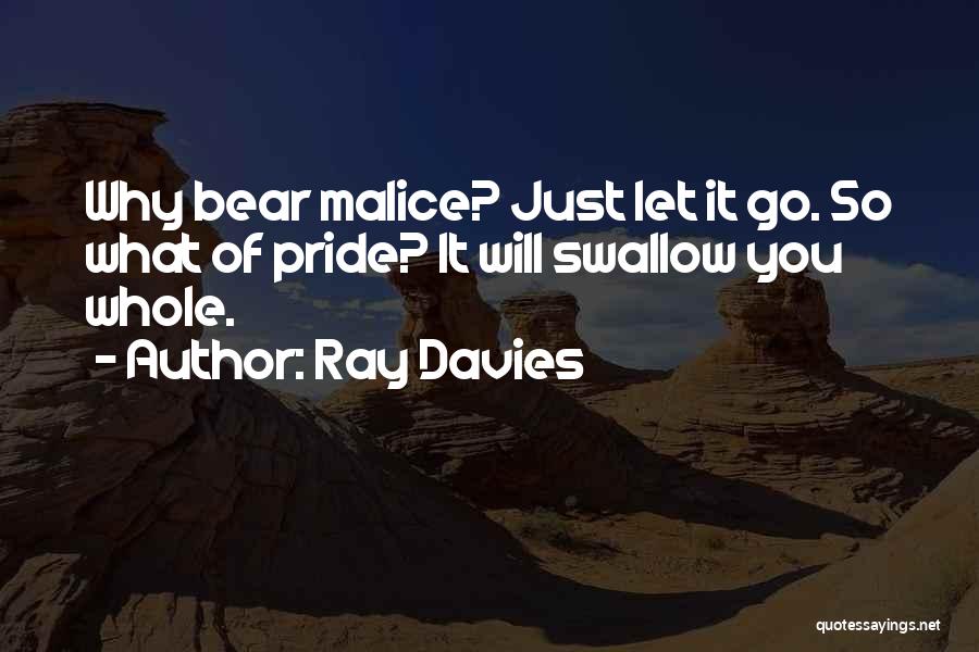 Swallow My Pride Quotes By Ray Davies