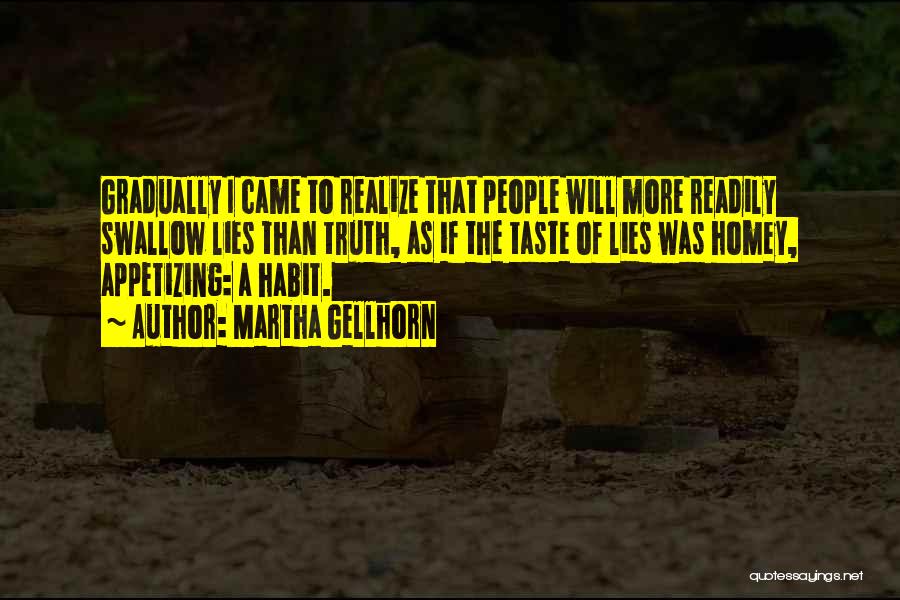 Swallow Quotes By Martha Gellhorn