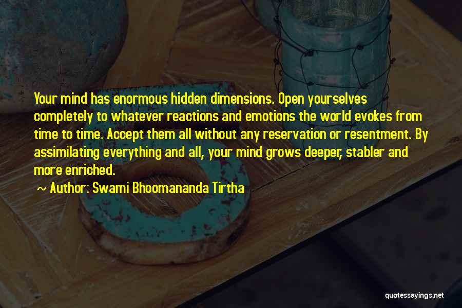 Swami Bhoomananda Tirtha Quotes 715900