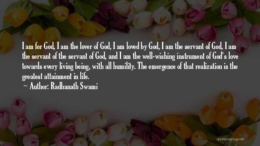 Swami's Quotes By Radhanath Swami