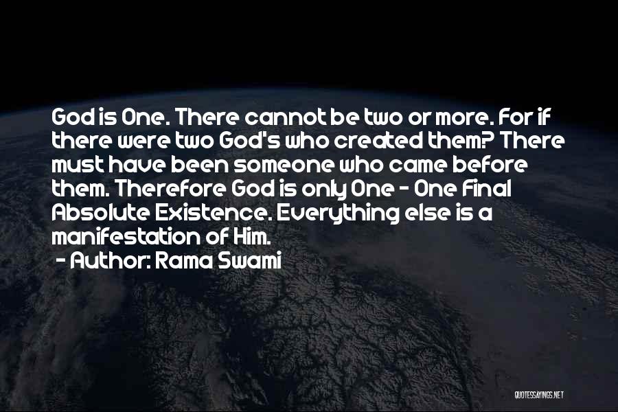 Swami's Quotes By Rama Swami