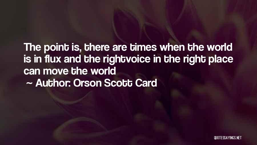 Swamping 1436 Quotes By Orson Scott Card