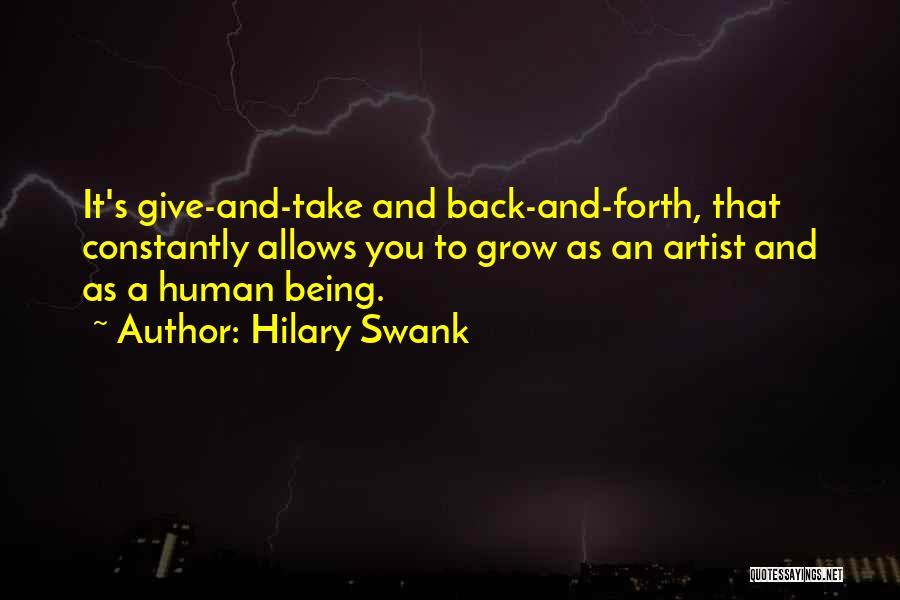 Swank Quotes By Hilary Swank
