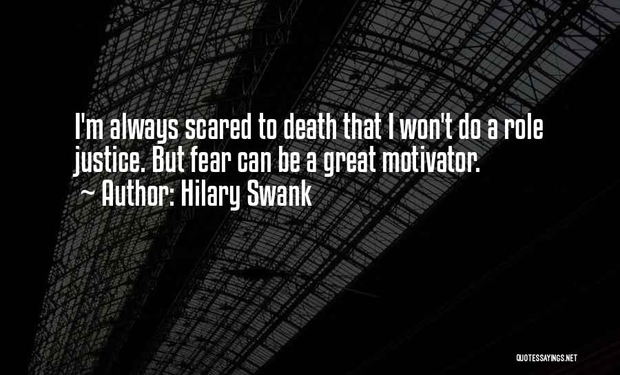 Swank Quotes By Hilary Swank