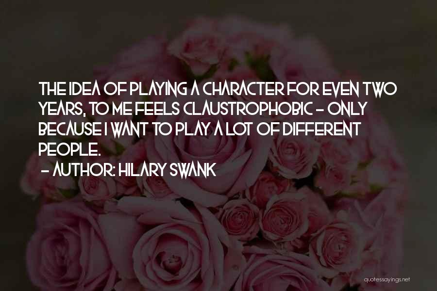 Swank Quotes By Hilary Swank