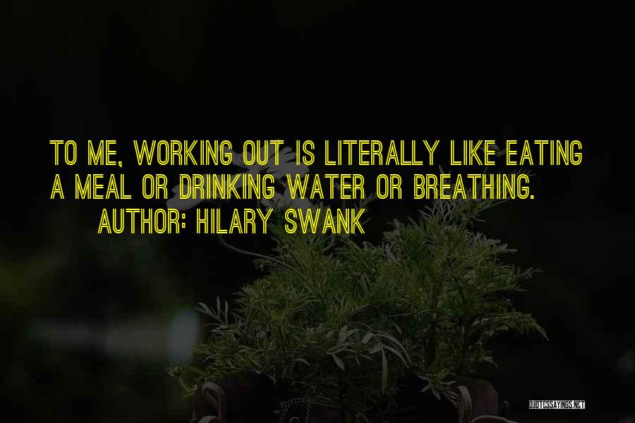 Swank Quotes By Hilary Swank