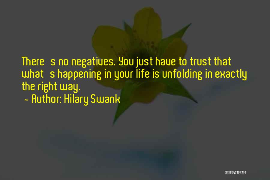 Swank Quotes By Hilary Swank