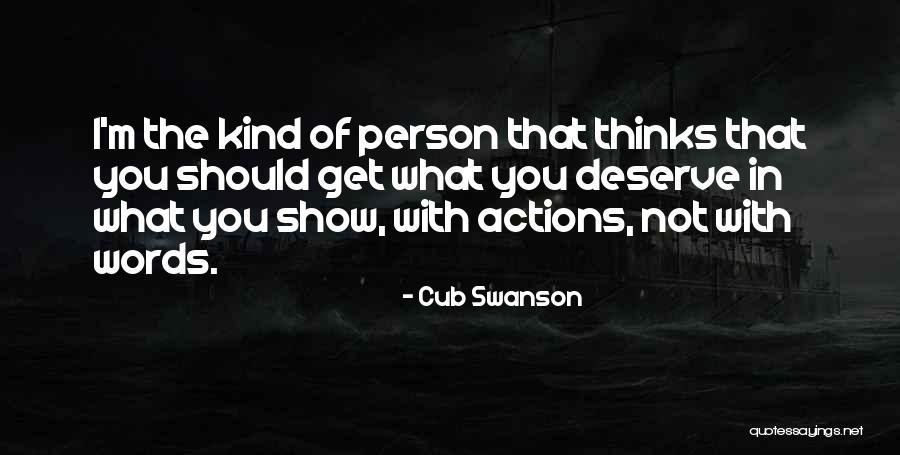 Swanson Quotes By Cub Swanson